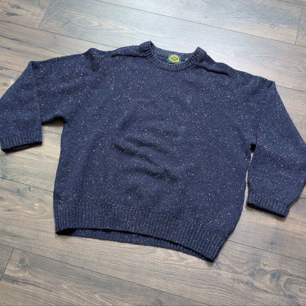 Carlyle Kilmore Collection Grandpacore Pure Wool‎ Winter Sweater Size XL